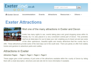 Exeter Attractions
