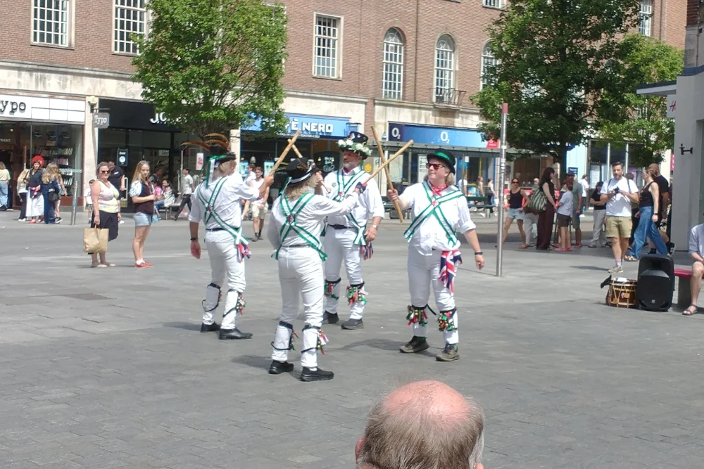 A colourful Day of Dance took over Exeter city centre with performances across the city including Princesshay.