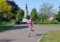 Runner during Exeter Great West Run 2026