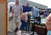 Bargain hunters at Matford Centre car boot sale