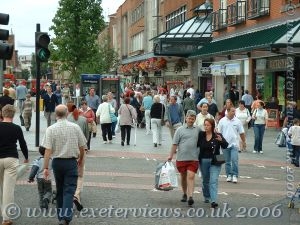 Exeter Shopping Areas